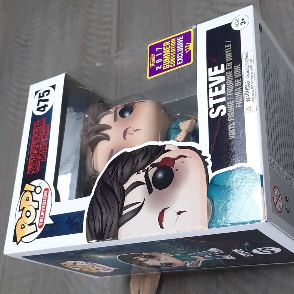 Funko Pop Stranger Things Steve SDCC Comic Con Exclusive